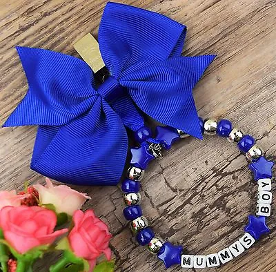 £6.99 • Buy Personalised Stunning Pram Charm In Blue For Baby Boys 