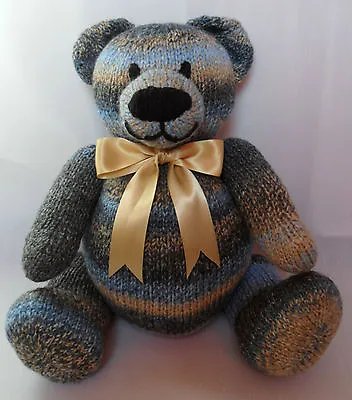 Knitting Pattern Big Berry Bear Teddy Bear-  - James C Brett Marble Chunky • £3.40