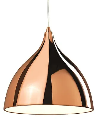 Firstlight Café Pendant Light In Copper 5746CP Modern Unique Kitchen/ Dining  • £64.99