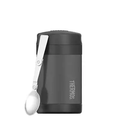 Thermos FUNtainer Food Jar With Spoon Vacuum Insulated Charcoal Size 470ml • $36.99