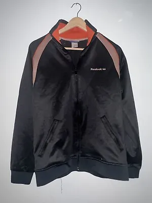 Vintage Reebok 90s/00s Men's Jacket W/Brown & Red Detail Size Medium • £29.99