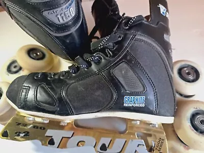 Riedell Inline Roller Hockey Skates 1150 Size 8 Not Bauer Mission • $30