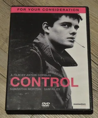 £4.95 • Buy Control - Anton Corbijn  Momentum For Your Consideration BAFTA Screener DVD