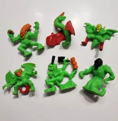 Monster In My Pocket Series 4 Lot Of 6 Green Monster Toys Skeleton • $24.94