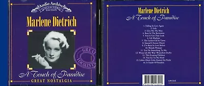 103 Aa New Sealed Marlene Dietrich A Touch Of Paradise • $16.50