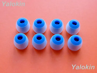 8 Pcs (CL-BL) Small Replacement Adapter Tips For Jaybird Freedom F5 Headphones • $35.29