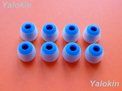 8 Pcs (CL-BL) Small Replacement Tips Adapters For Jaybird Freedom F5 Headphones • $35.27