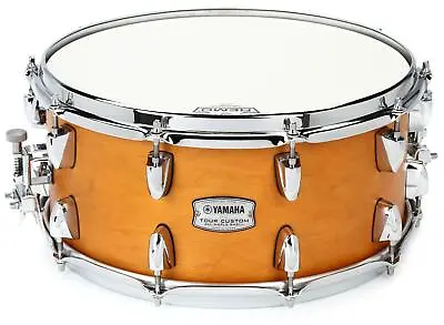 Yamaha Tour Custom Snare Drum - 14  X 6.5  - Caramel Satin • $309.99