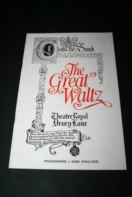 £1.80 • Buy The Great Waltz - 1969 - Theatre Royal Drury Lane Programme - Diane Todd