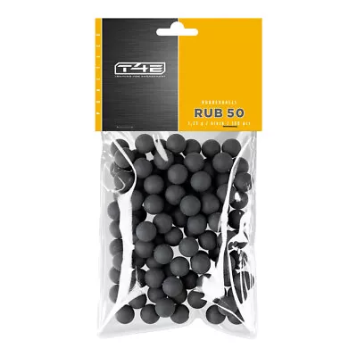 Umarex Practice Rubber Balls Ammo Bb’s T4E .50 100 Pack Black • £13.33