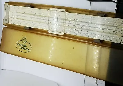 Faber Castell 2/82 Vintage SLIDE RULE Germany Collectable - With Tracking Number • $83.79