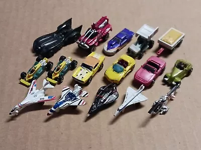 Lot Of Vintage Galoob Micro Machines US Helicopter Batmobile Camaro Indy 500 • $30