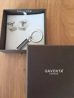 Gaventa London Cuff Links And Keyring New • £4.99