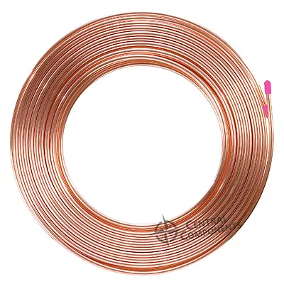 Soft Drawn 3/4  19mm/20mm Od 18 Metre Roll 18m Pancake Copper Tube Air Con Coil • $167.77