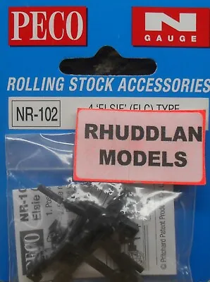 Peco Accessories Nr-102 4 'elsie' (elc) Type Couplings - N Gauge • £2.75