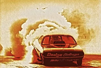 VRHTF VINTAGE STYLE VERY COOL NHRA CHI-TOWN HUSTLER SMOKES'EM UP 14 X 20  POSTER • $59.99