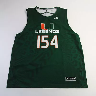 Miami Hurricanes Adidas Practice Jersey - Football Men's New • $16.24