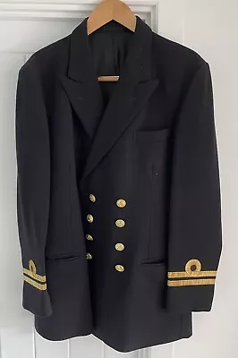 £50 • Buy Royal Navy Lieutenant Uniform  Jacket Kings Crown Buttons & High Waist Trousers