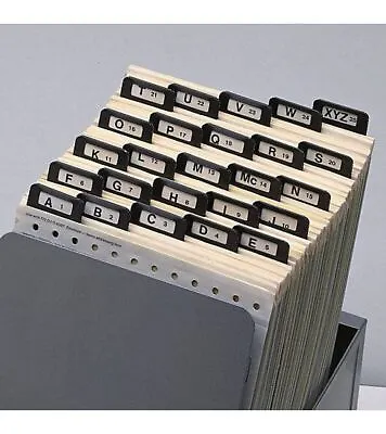 44 A-Z Index Guides Metal Tabs 6 1/2 X 9 1/4  • $49.09