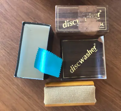 Vintage Discwasher D3 Vinyl Record Cleaner Kit Brush & Box • $10