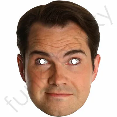 Jimmy Carr Celebrity Card Face Mask - Ready To Wear - Fancy Dress • £1.49