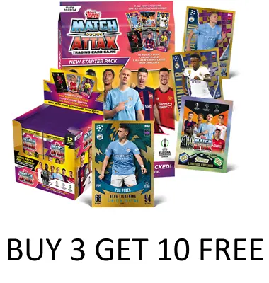 Match Attax 23/24 Champions League Base Cards #1-#189. BUY 3 GET 10 FREE • £0.99