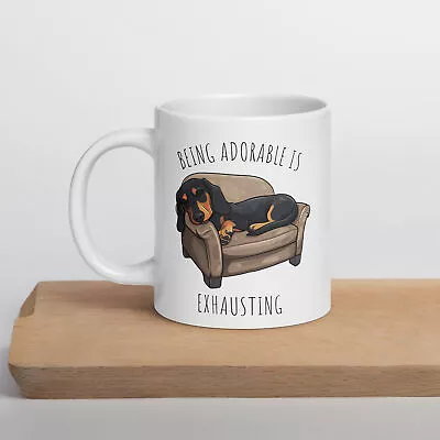 Dachshund Dog Design Cup Ceramic Mug Coffee Office Tea Boss Gift 11oz Pet • $19.19