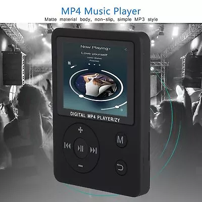 Thin MP4 Music Player Color Screen MP3/MP4 Portable MP3 For Music Radio • $22.83