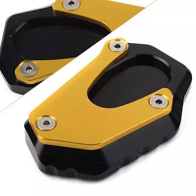 CNC Kickstand Side Stand Enlarger Plate For Suzuki V-Strom 1050A / XT 2020 Gold • $14.33