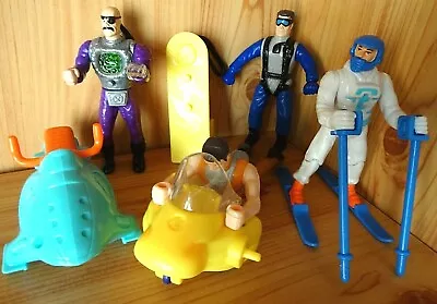 ACTION MAN ~ Collection ~ McDONALDS ~ Figures & Vehicles ~ TOYS • £5.49