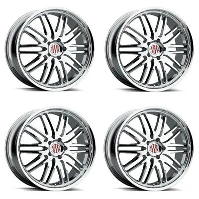 Set 4 Victor Equipment Lemans 20x11 5x130 Chrome Wheels 20  49mm Rims • $680