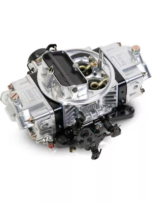 Holley Ultra Double Pumper Carburettor CFM 850 4-Barrel Black/Silver (0-76850BK) • $1733.67