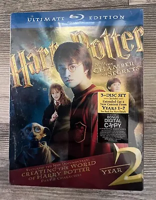 Harry Potter And The Chamber Of Secrets Ultimate Edition Blu-Ray Set - SEALED!!! • $35.51