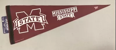 Mississippi State University Bulldogs 12 X30  Premium Pennant College Decor NEW • $14.95