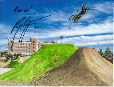 $59.99 • Buy RYAN NYQUIST Signed 8.5 X 11 Photo BIKING X Games BMX FREE SHIPPING