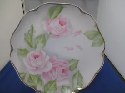 Vintage Rosenthal Bavaria Madeleine Handpainted Roses Plate Excellent Condition • $5.99