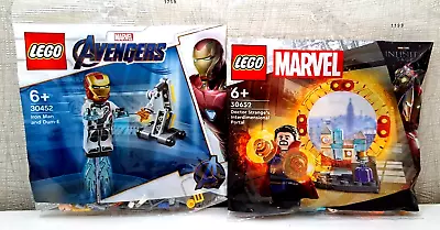 LEGO Marvel - 30452 Iron Man And Dum-E  30652 Doctor Strange's - New • $39.79