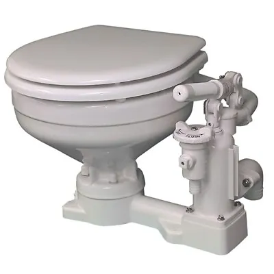 Raritan Ph Superflush Manual Toilet Marine Size Bowl P101 • $336.46