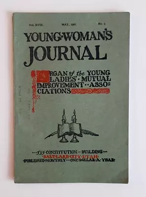 Young Woman's Journal May 1907 LDS Mormon Later Day Saints Magazine Antique • $12.75