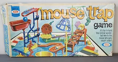Mouse Trap Game Incomplete Vintage Board Mousetrap 1970s By Ideal • $14.99