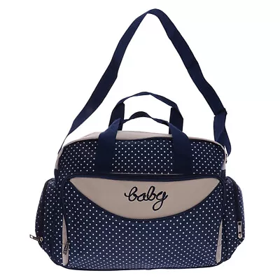 £23.29 • Buy Mummy Maternity Bag Diaper  Multifunctional Nursing Handbags Polka Dots