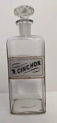 $22 • Buy Antique Pharmacy/Apothecary  Glass Bottle Jar - Cinchon