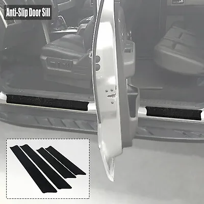 For Ford F-150 2009-2014 Crew Door Sill Scuff Plate Protectors 4pc Kit • $21.98