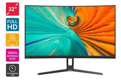 Kogan 32  Curved Full HD 165Hz 1ms FreeSync Gaming Monitor (1920 X 1080) 32 • $299.05