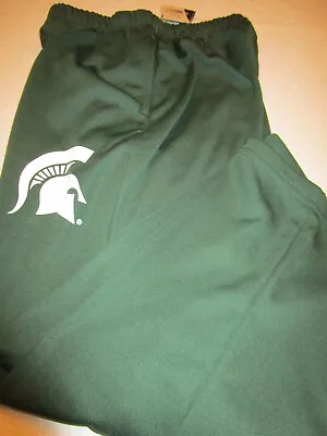 New J. America Michigan  State Spartans  Youth Sweat Pants Green Medium • $20.69