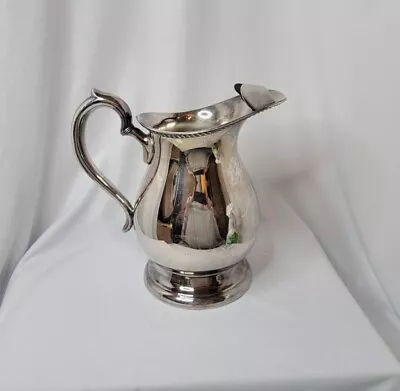 Vintage Silverplate EPCA By Poole Water Pitcher • $26.60