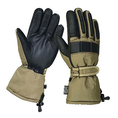 Military Police Cold Weather Thinsulate Waterproof Work Patrol Mechanics Gloves • $19.85