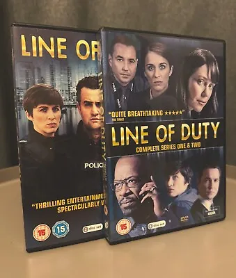 Line Of Duty - Series 1-3 - Complete (DVD 2016) • £5.95