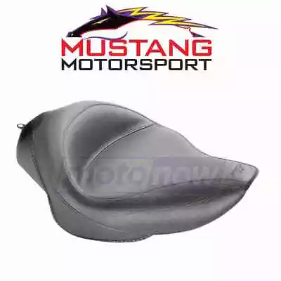 Mustang Wide Touring Vintage Solo Seat For 2007-2012 Harley Davidson XL1200N Sy • $421.39