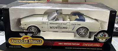 1964 1/2 Mustang Indy 500 Pace Car 1:12 Scale New In Box ERTL Collectibles • $99.99